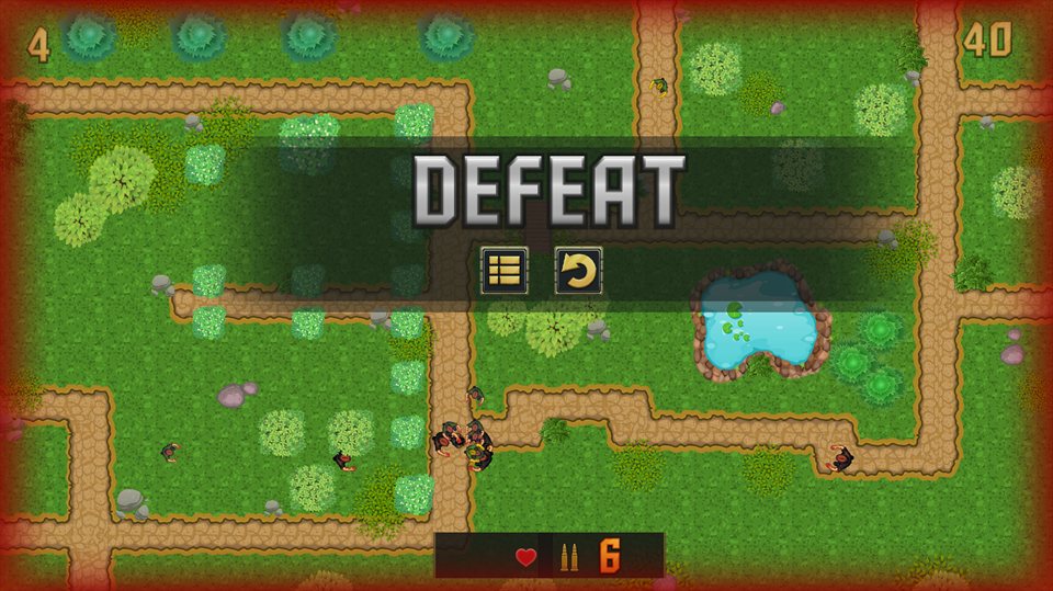Defeat Screen